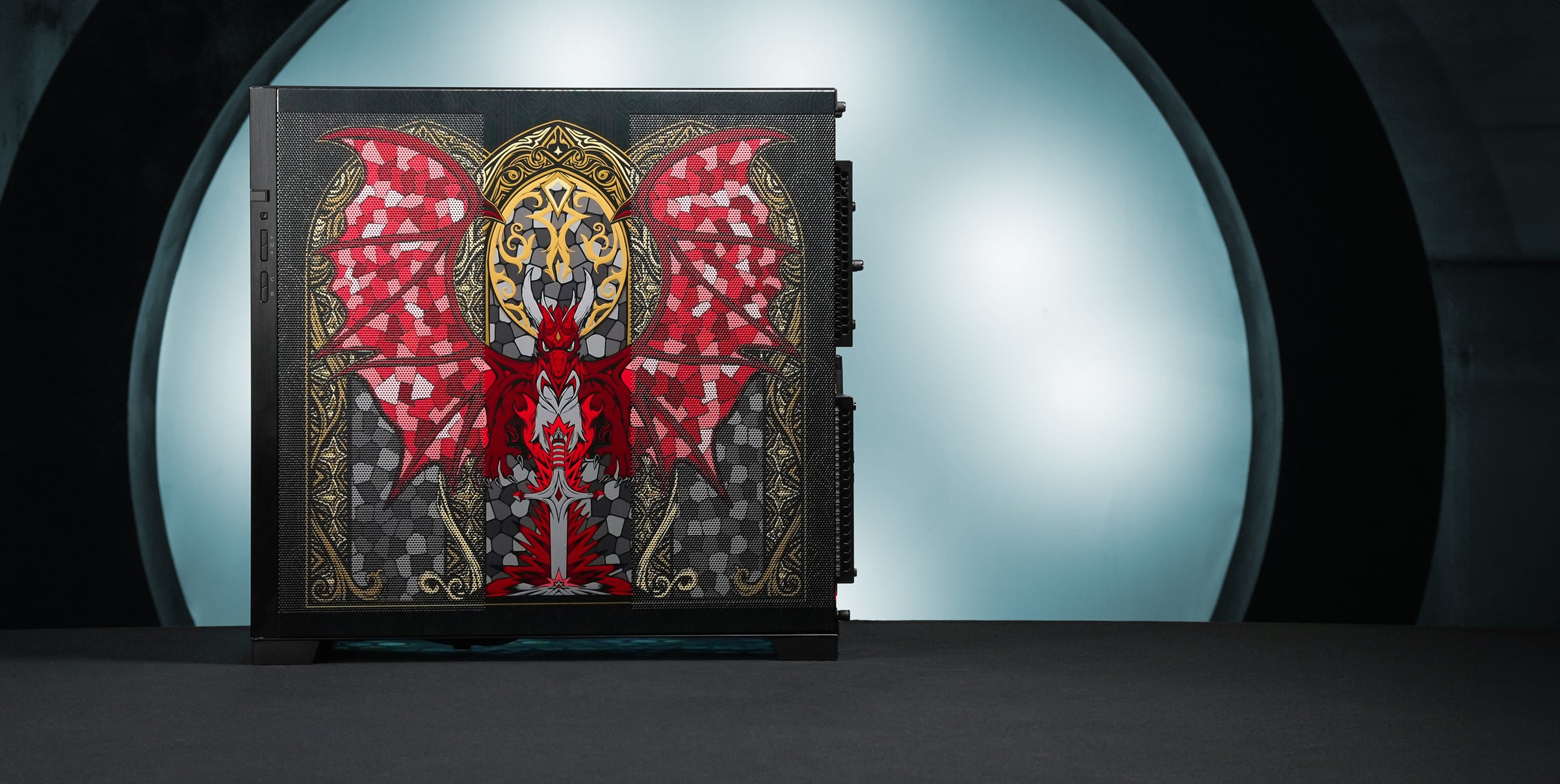 Dragonlight Case Print rear view