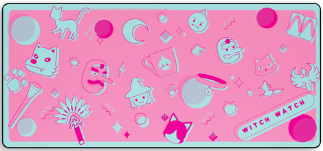 Doodles - Witch Watch Desk Mat