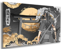 Golden Dragon - Wall Art
