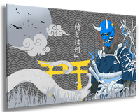 Azure Oni - Wall Art