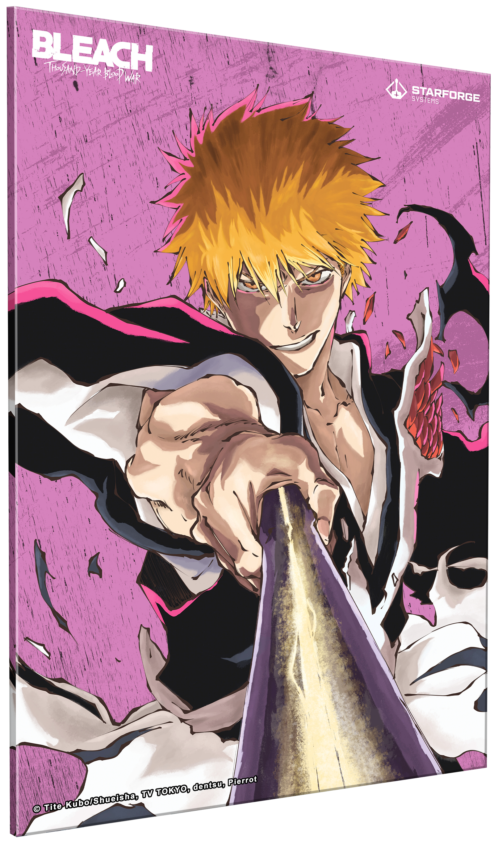 Ichigo - Bleach: Thousand-Year Blood War Wall Art angled view