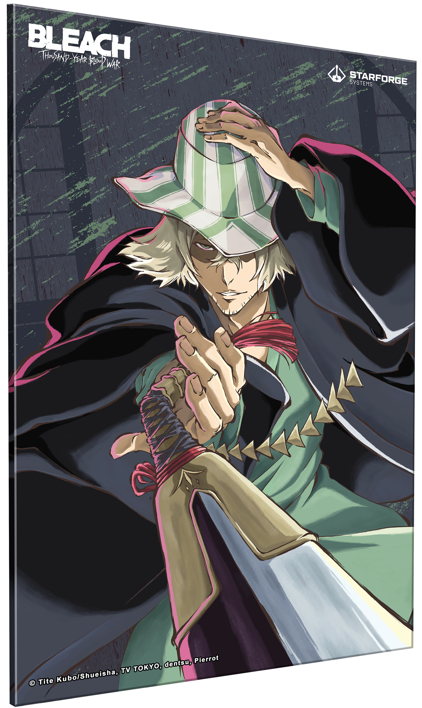 Urahara - Bleach: Thousand-Year Blood War Wall Art angled view