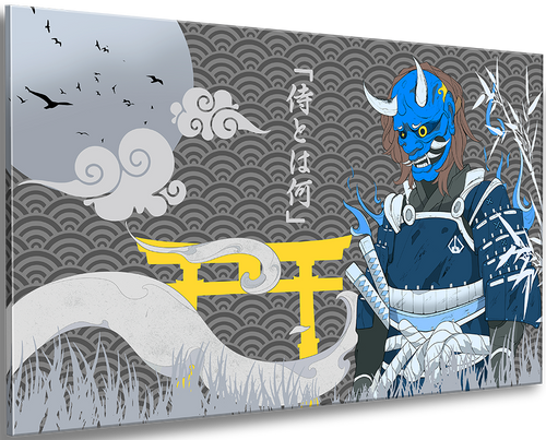 Azure Oni - Wall Art