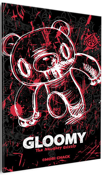 GLOOMY ART BOOK ・DVD・ペーパーバックセット Gloomy Bear Wall Art – Black Out | Starforge Systems