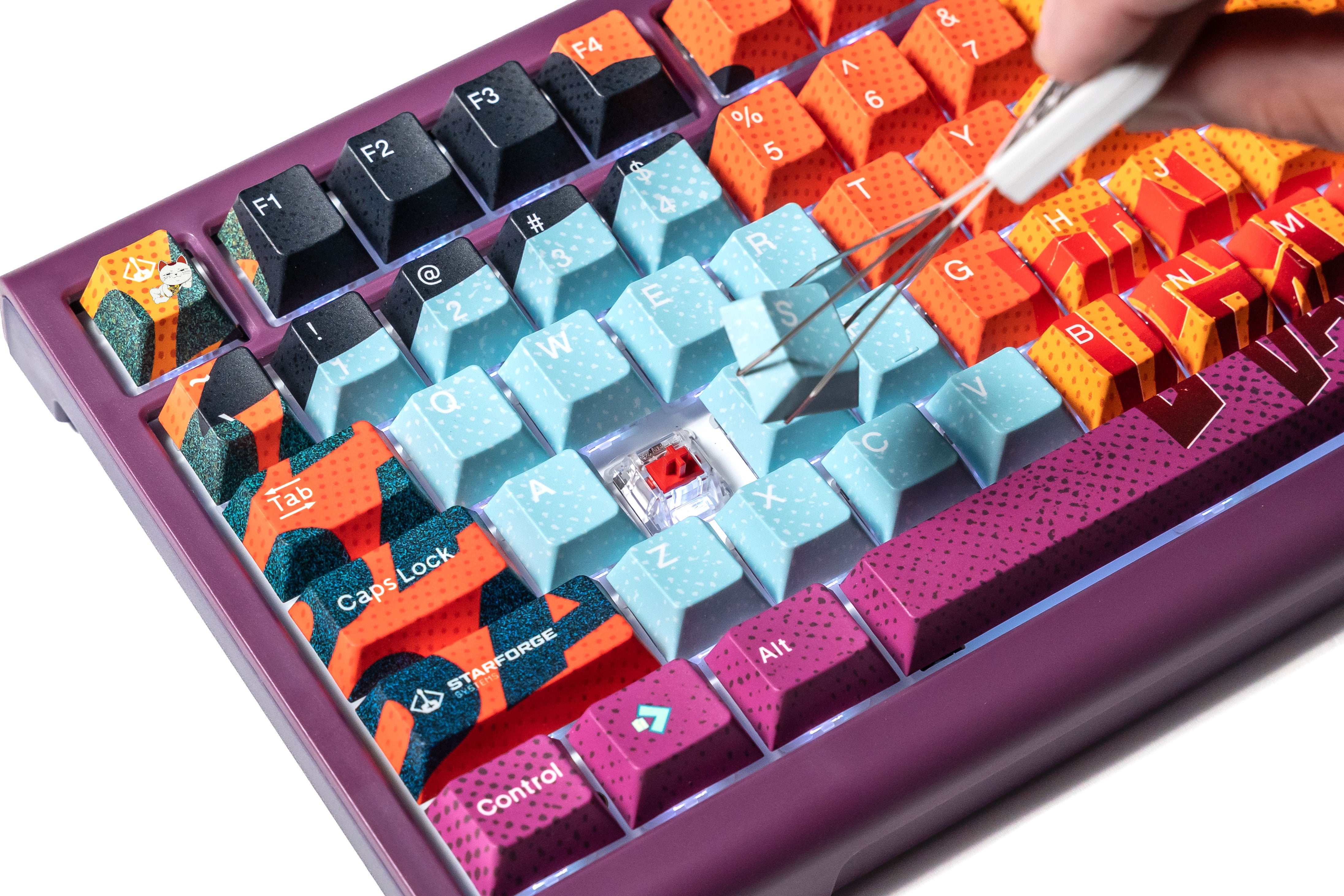 DanDaDan Keycap Set