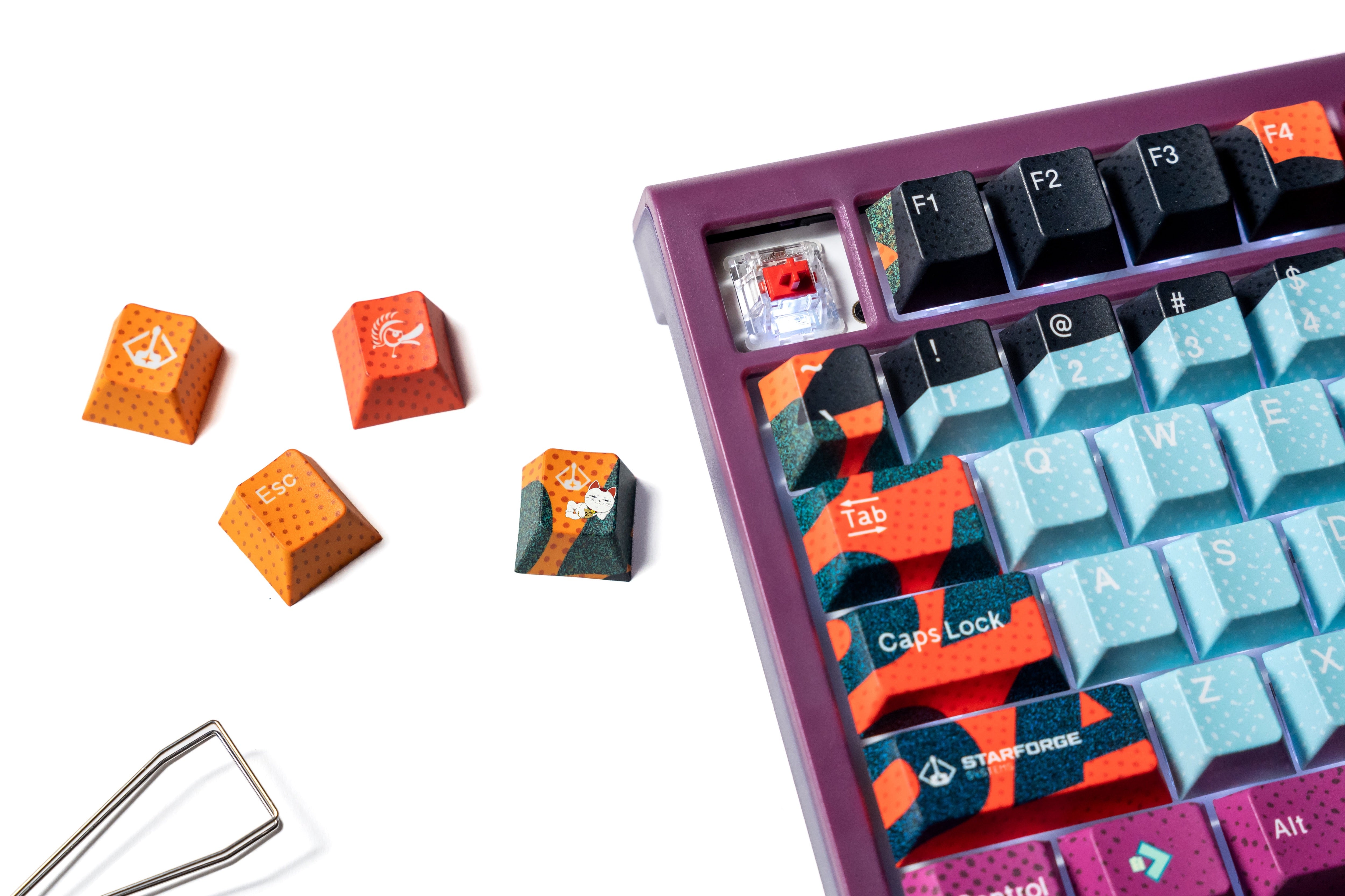 DanDaDan Keycap Set