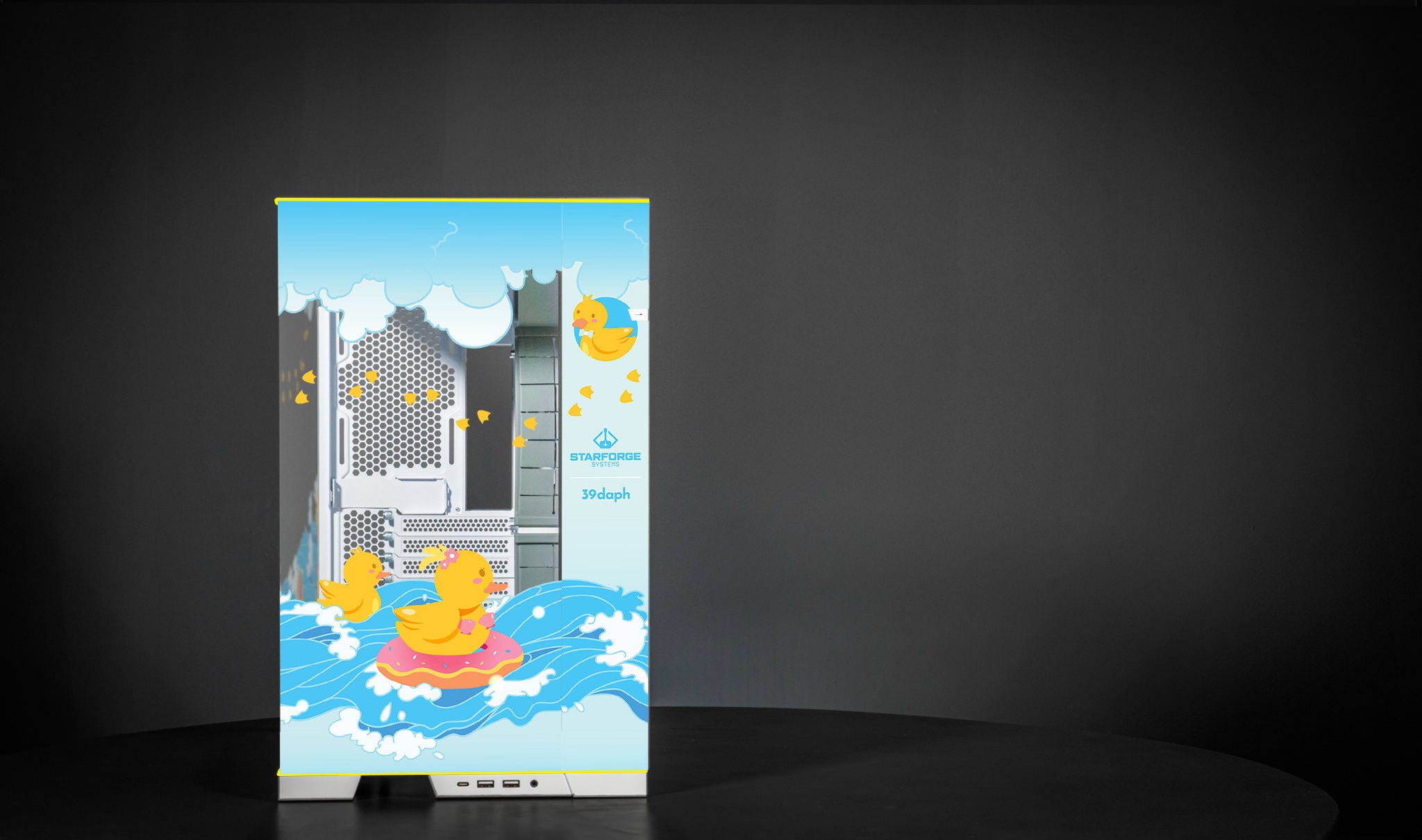 Daph's Ducks Case rear view