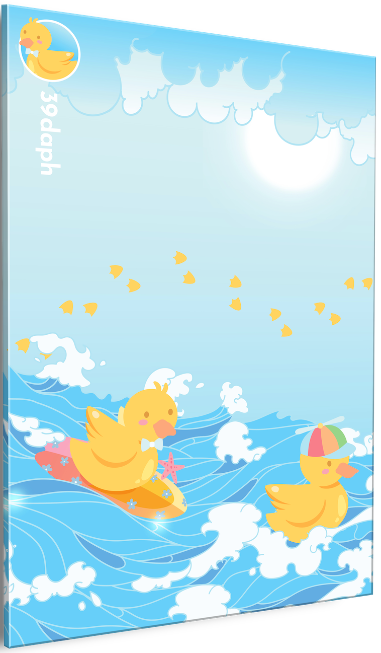 Daph's Ducks - 12x18