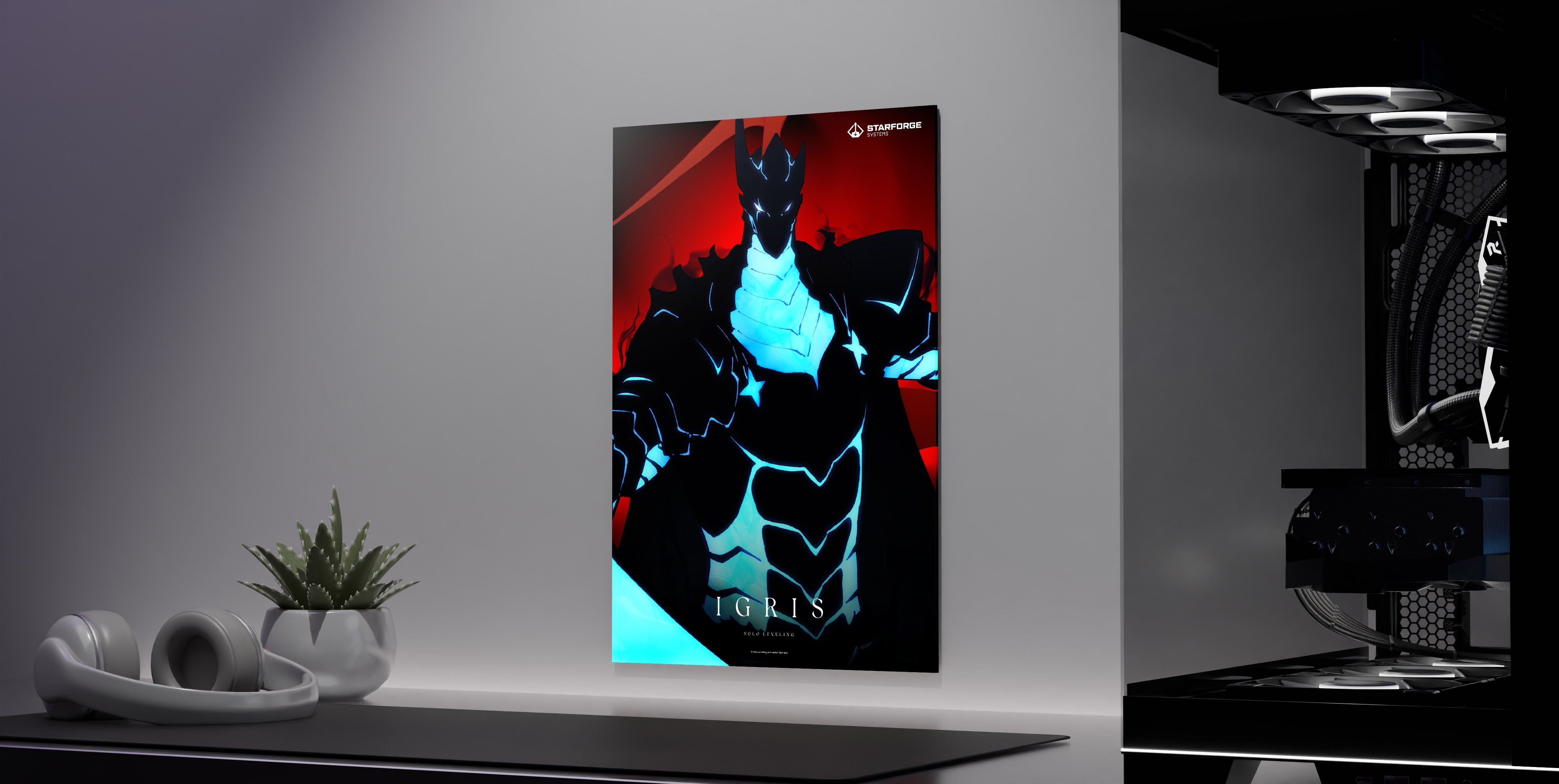 Igris - Solo Leveling Wall Art