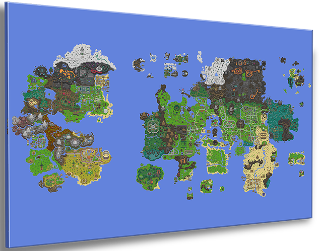 Gielinor - Wall Art