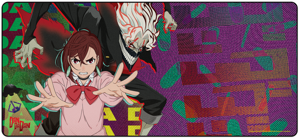 Momo and Okarun - DanDaDan Desk Mat