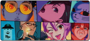 Otonoke - DanDaDan Desk Mat