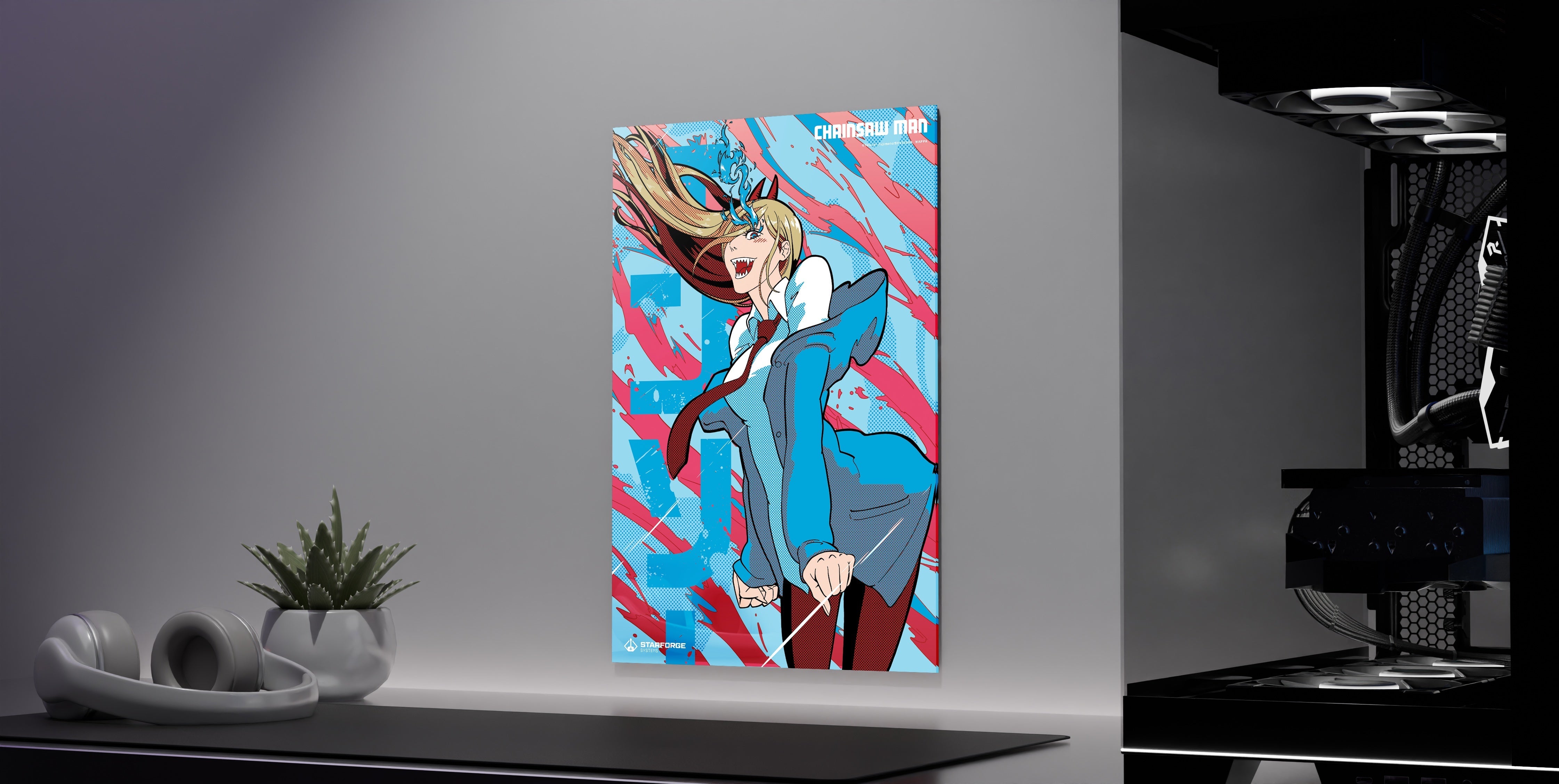 Power - Chainsaw Man Wall Art