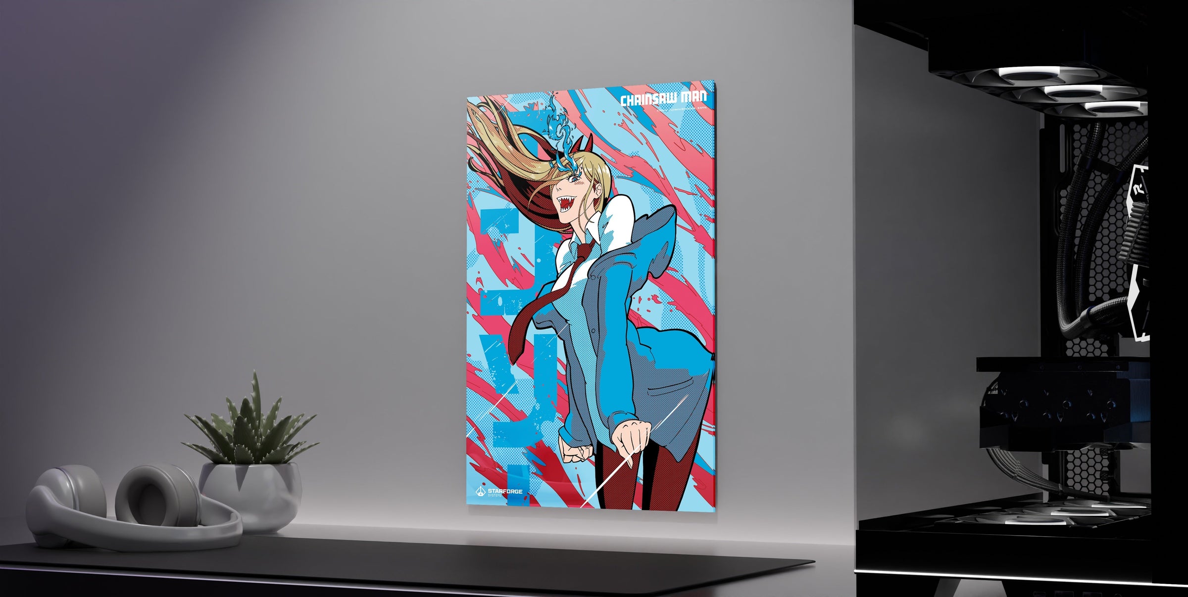 Power - Chainsaw Man Wall Art