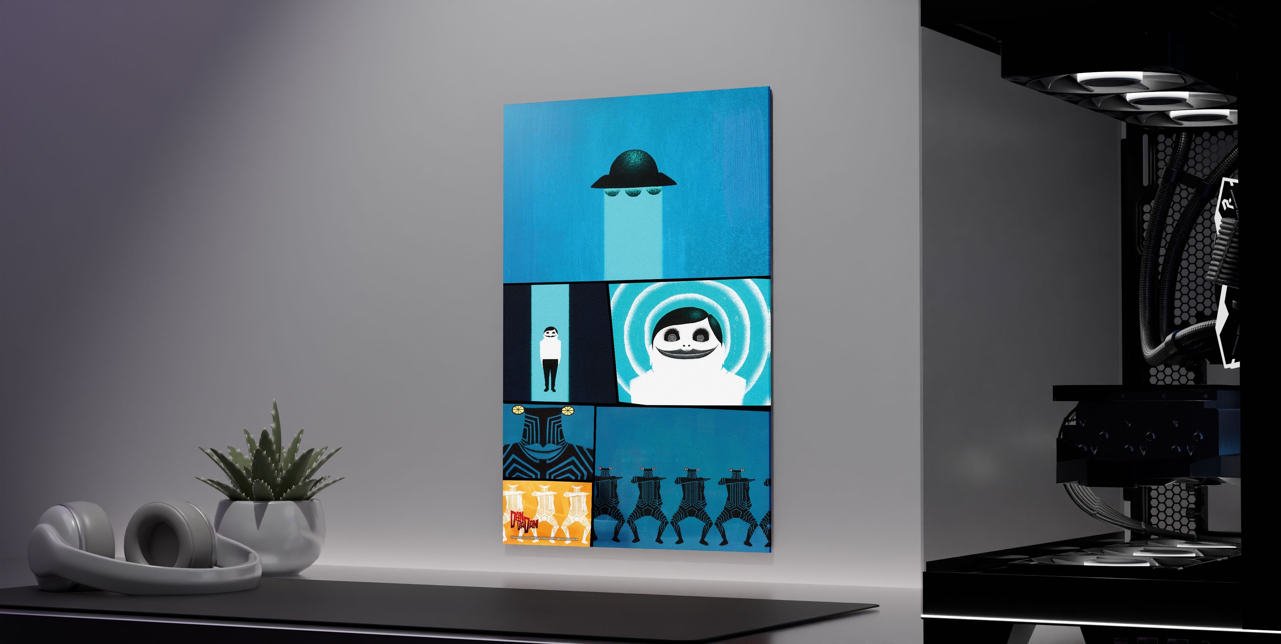 Serpo Attack - DanDaDan Wall Art