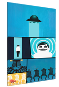 Serpo Attack - DanDaDan Wall Art