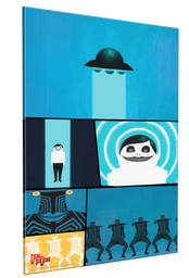 Serpo Attack - DanDaDan Wall Art