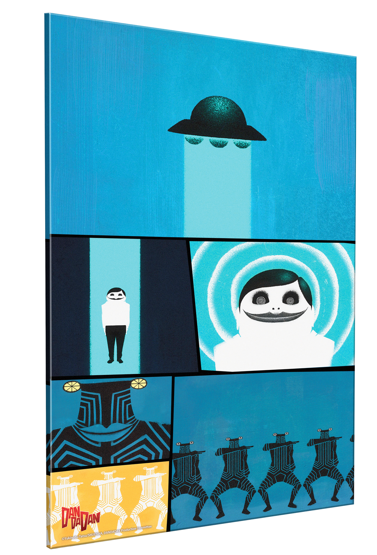 Serpo Attack - DanDaDan Wall Art