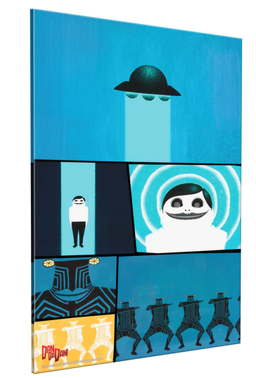Serpo Attack - DanDaDan Wall Art