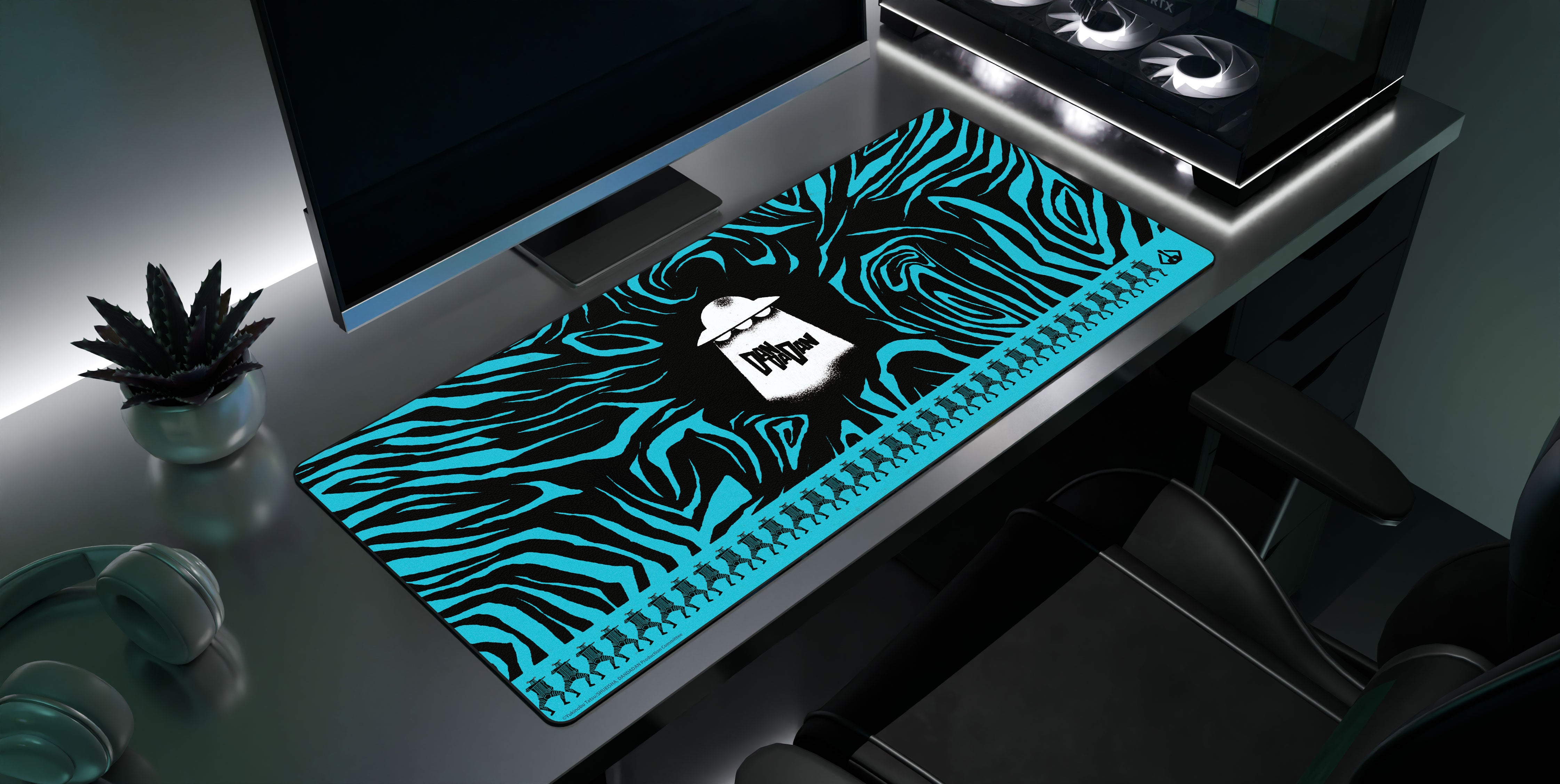 Serpo Invasion - DanDaDan Desk Mat