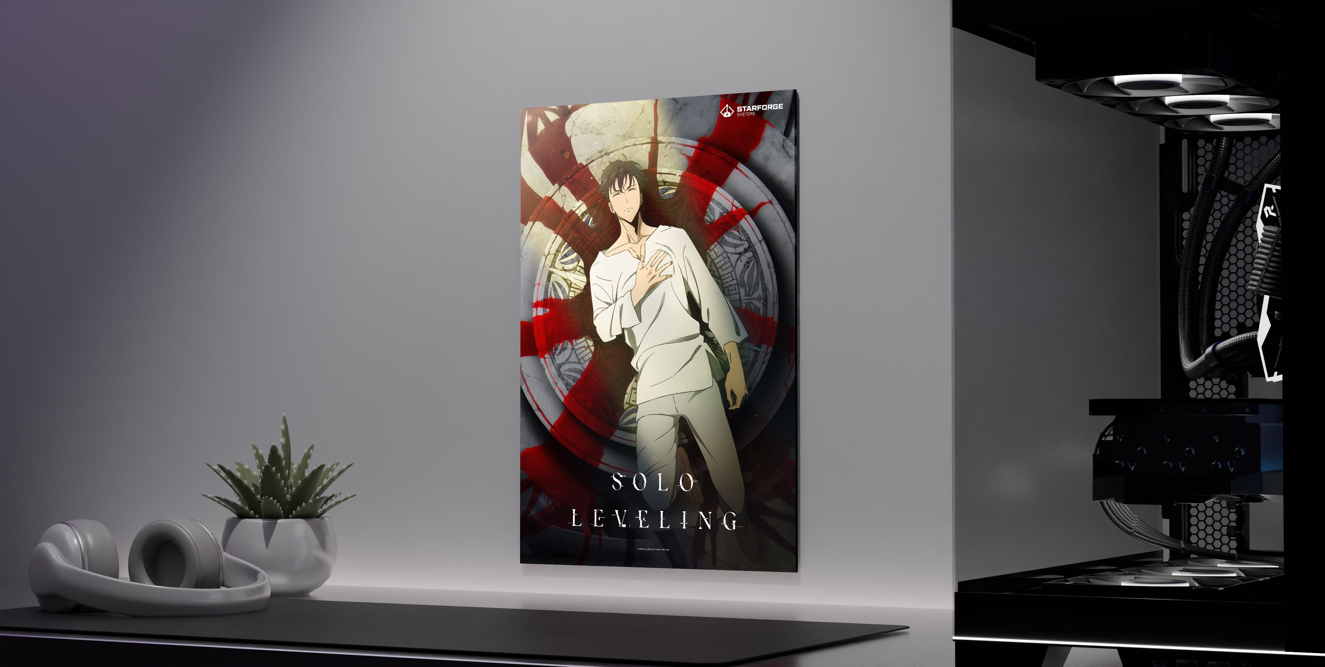 Sung Jinwoo - Solo Leveling Wall Art