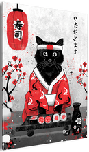 Sushi Cat - Wall Art