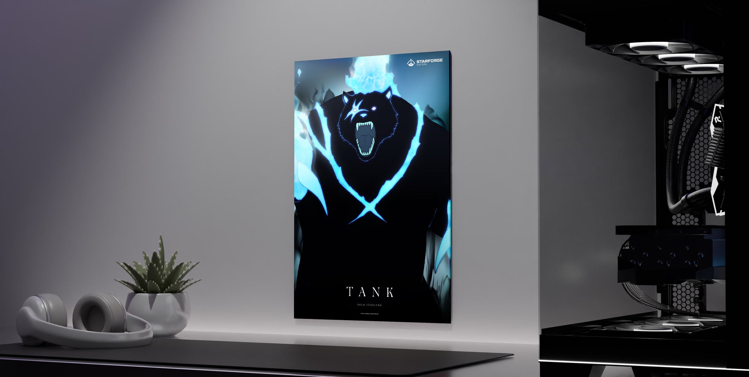 Tank - Solo Leveling Wall Art