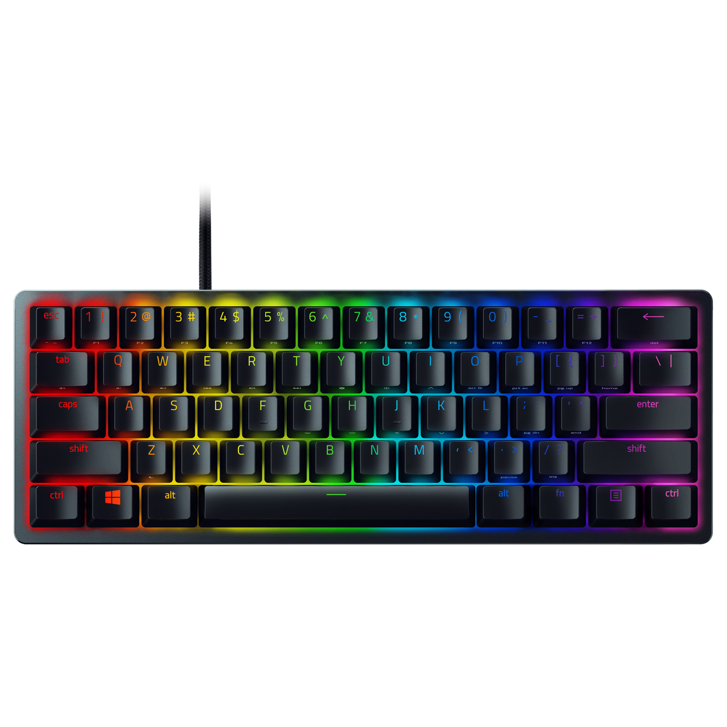 Starforge Systems - Razer Huntsman Mini 60% Gaming Keyboard (Linear Red Switch) - Black (US KEYS)